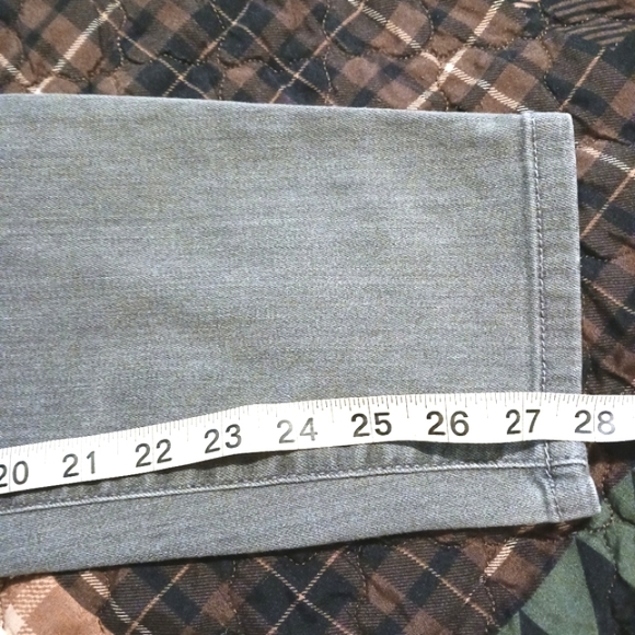 Mossimo Gray High Rise Jeggings Plus Size 16 - Picture 7 of 10